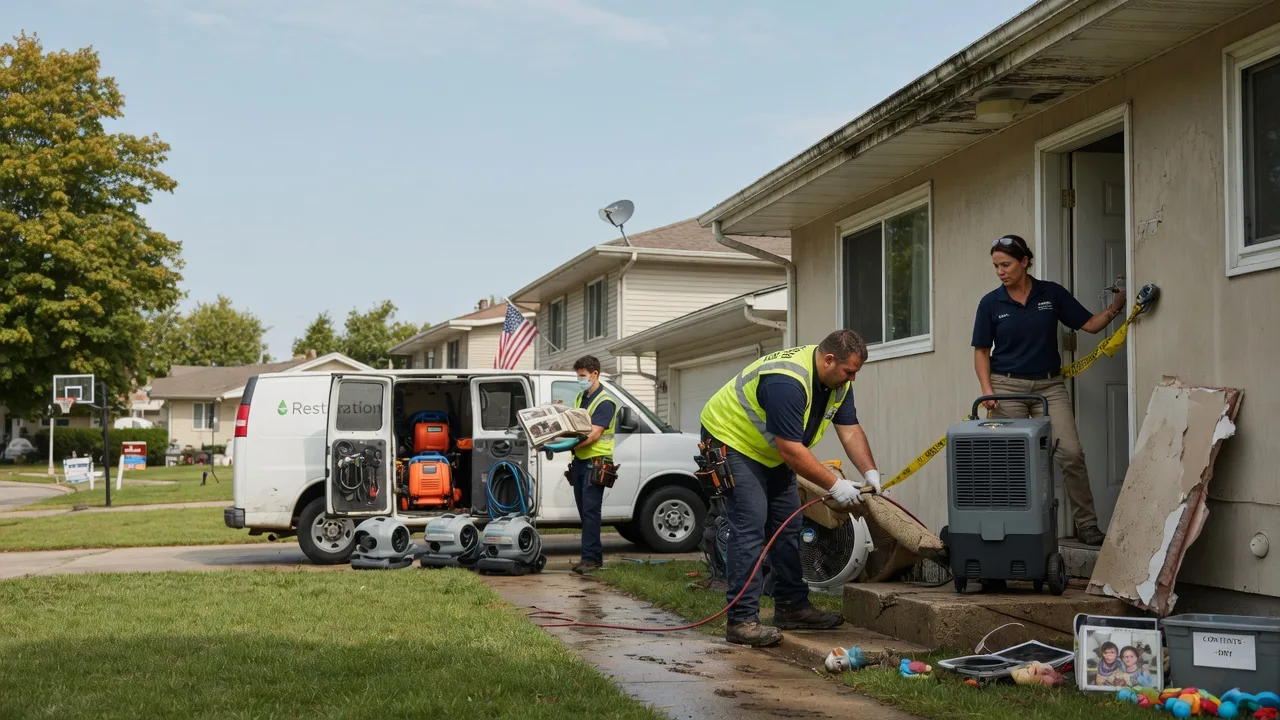 Water Damage Restoration in Paxico, KS near me